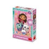 Cumpara ieftin Puzzle Casa de papusi a lui Gabby, 200 piese - DINO TOYS