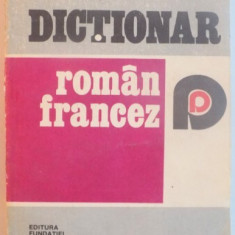 DICTIONAR ROMAN FRANCEZ de MARCEL SARAS, 1993
