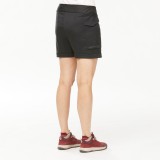 Pantalon scurt Regular Drumeție &icirc;n natură NH500 Negru Damă