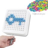 Suport magnetic pentru chei, cu mesaj tip puzzle