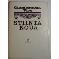STIINTA NOUA - GIAMBATISTA VICO , 1972
