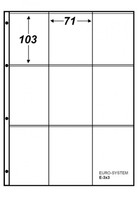IMPORTA V 3x3 foi PVC transparente - cartonașe foto, PANINI - 103x71 mm foto