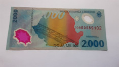 Romania 2000 lei 1999-aUNC-1 foto