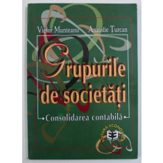 GRUPURILE DE SOCIETATI - CONSOLIDAREA CONTABILA de VICTOR MUNTEANU si ANATOLIE TURCAN , 1998