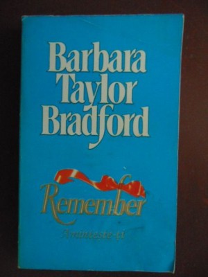 Remember- Barbara Taylor Bradford foto