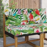 vidaXL Perna pentru canapea de exterior 2 pcs colorat Poliester 900791