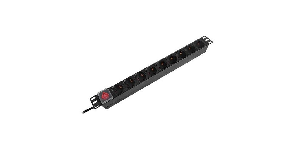 Bara alimentare PDU rack 19 inch 9 prize switch 16A 2m emtex | arhiva ...