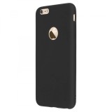 Cumpara ieftin Husa Silicon Negru Mat Glomax Apple iPhone 6 / 6S, Rezistenta Socuri, Praf si Zgarieturi, Perfect Fit