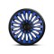 SET CAPACE ROTI 16` ALBASTRU-NEGRU CU INEL NEGRU SOHO 96909