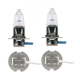 Pachet 2 Becuri Proiector H3 12V PK22S 55W Narva