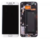 Display Ecran Service Pack Original Samsung S6 Edge alb Garantie