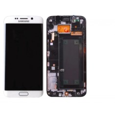 Display Ecran Service Pack Original Samsung S6 Edge alb Garantie