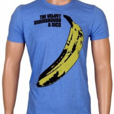VELVET UNDERGROUND XL Banana blue (tricou) foto