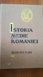 Istoria medie a Romaniei Secolele X-XVI - Stefan Pascu