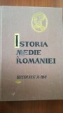 Istoria medie a Romaniei Secolele X-XVI - Stefan Pascu