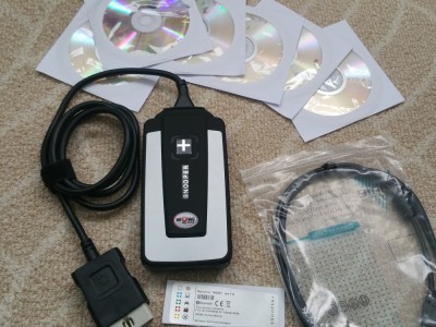 Diagnoza multimarca 2in1 DS150E + Wurth WoW! 5.00.8R2 SNOOPER BT + data auto foto