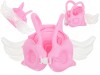 Vesta Gonflabila Inot Copii Roz cu Aripioare AVEX, 3+ ani, Max 18kg, Sporturi Nautice, Siguranta in Apa