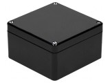 Carcasă Universală Poliester Neagră 160x160x91mm