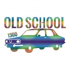 Sticker Dacia Old School