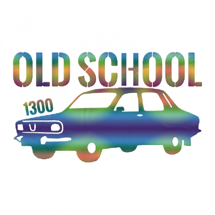 Sticker Auto , zDacia Old School, , Autocolant Personalizat Retro Rezistent
