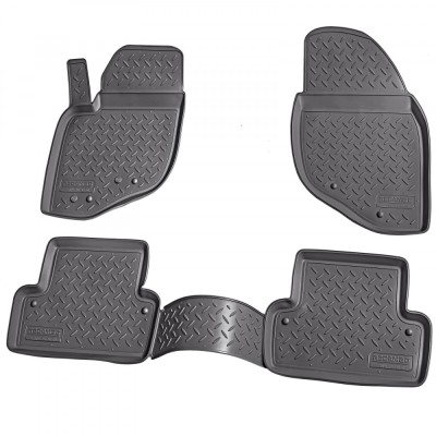 Set de 4 covorase cauciuc 3D stil tavita premium pentru Volvo S60 2000-2009, S80 1998-2006, V70/XC70 2000-2007 foto