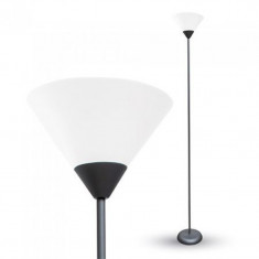 Lampadar metal si ABS, 180 cm, soclu E27, 60 W