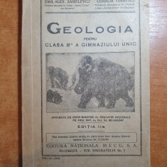 manual de geologie pentru clasa a 3-a a gimnaziului unic - din anul 1947