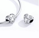 Talisman din argint -Heart- CHA1015A, Argintboutique