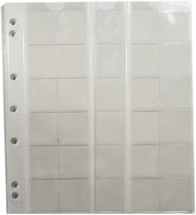 Set folii NUMIS NH30 pentru 30 monede