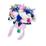 Buchet de Flori EVENTISSIMI - Trandafiri si Hortensii, Multicolor