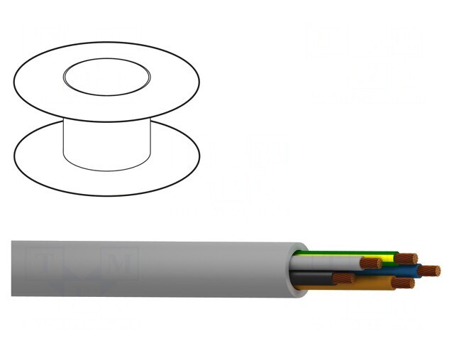 Cablu MACHFLEX 375YY 7G1,5mm2 neecranat 100m