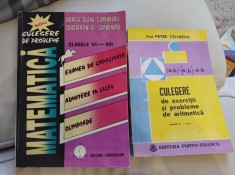 Culegere de probleme matematică. Gimnaziu. Cărbunaru + Țelinoiu