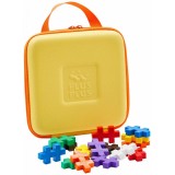 Set constructie, Plus-Plus, 15 piese mari, portabil, in geanta cu fermoar