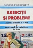 Exercitii si probleme pentru clasele V-VIII si concursul de admitere in licee - Gheorghe Calugarita
