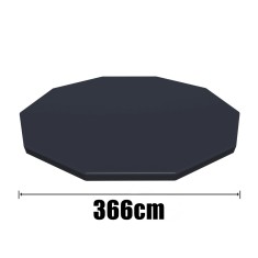 Prelata Piscina Rotunda Acoperire Apa Bestway Cadru Met 3.66m + LIVRARE GRATUITA