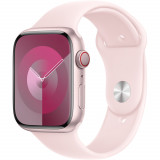 Cumpara ieftin Apple Watch S9, Cellular, 45mm, Pink Aluminium Case, Pink Sport Band, M/L