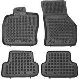 Set covorase auto din cauciuc Mini Cooper S III 5 usi 2014-2020, negru, 4 bucati