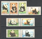 Mongolia.1990 Animale-Ursul Panda MM.270
