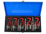 Trusa de reparare filete stricate M5-M12, 131 piese, Geko G02790