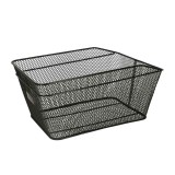 Cos metal bicicleta pentru portbagaj spate, 41 x 28,5 x 19 cm