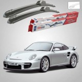 Cumpara ieftin Ștergătoare Porsche 911 GT2 997 2007-2012 | Set Față Flat &ndash; TeamCar&reg;