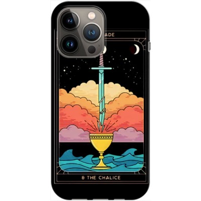 Husa compatibila cu Apple iPhone 14 Plus model Tarrot Card, Silicon, TPU, Viceversa foto