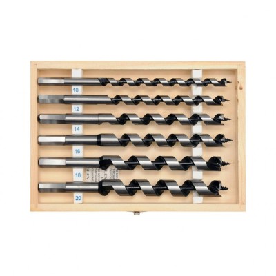 Set burghie lemn 10-20mm, 6 buc Yato YT-3298 foto