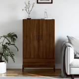 vidaXL Dulap &icirc;nalt, stejar maro, 69,5x31x115 cm, lemn prelucrat
