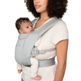 Marsupiu Embrace Soft Air Mesh Soft Grey, Ergobaby