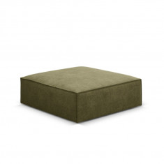 Taburet, Kaelle, Micadoni Home, BL, 100x80x38 cm, poliester chenille, verde