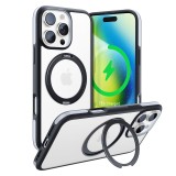 Husa iPhone 16 Pro Max Torras Ostand R Fusion MagSafe Series, negru