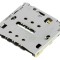 Conector Micro SIM SMT aurit 0,5A