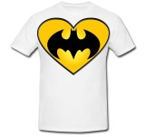 Tricou &quot; Batman heart logo &quot;