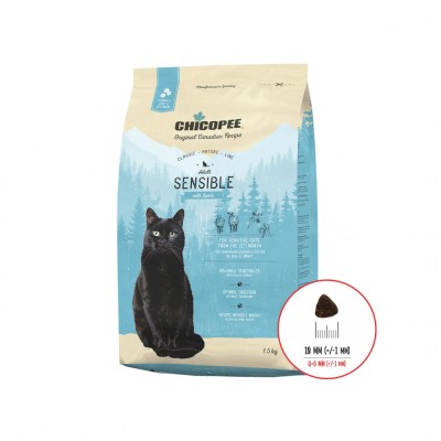 HRANA USCATA PENTRU PISICI SUPER PREMIUM CHICOPEE CNL ADULT SENSIBLE LAMB 1.5KG foto